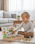 BeechCreative | Versatile Eco-Friendly 2-in-1 Magnetic Chalkboard for Kids 2