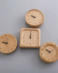 BeechWood Elegance | Minimalist Silent Alarm Clock for Home Décor 2
