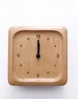 BeechWood Elegance | Minimalist Silent Alarm Clock for Home Décor 4