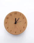 BeechWood Elegance | Minimalist Silent Alarm Clock for Home Décor 5