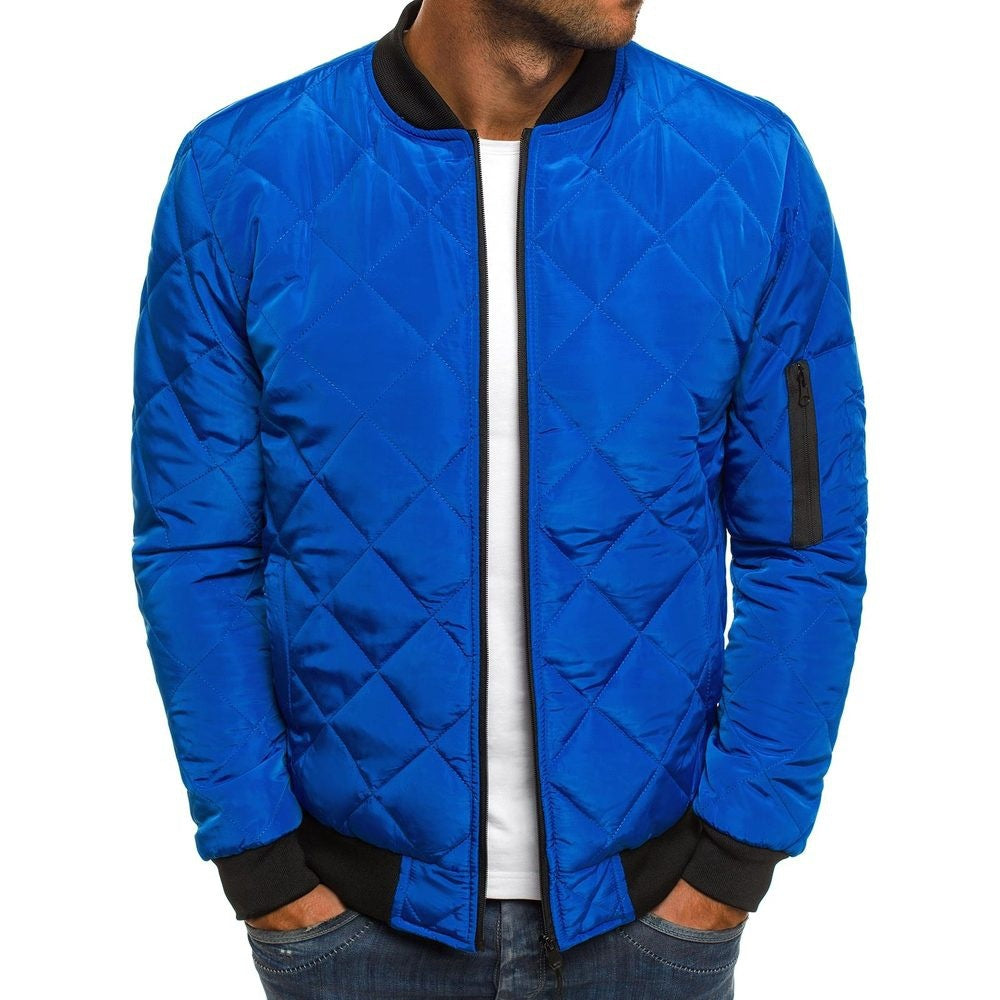 Benjamin | Quilted Diamond Stitch Jacket for Men 6