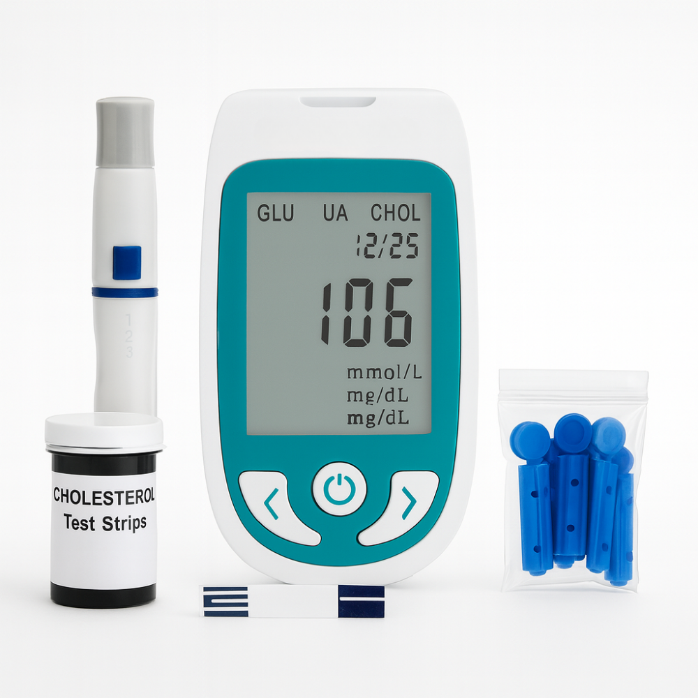 BioTrack | 2-in-1 Glucose and Cholesterol Monitoring Device for Home Use 7