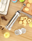 BiscuitCrafter | Innovative Stainless Steel Cookie Press Maker 2