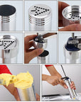 BiscuitCrafter | Innovative Stainless Steel Cookie Press Maker 4
