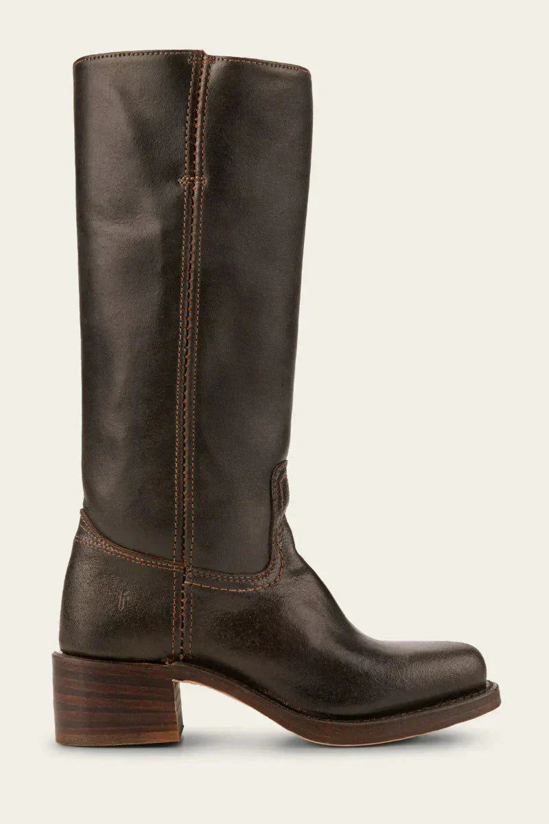 Black Leather Ladies Boots for Women – Elegant Slim Fit with Comfortable Sole 8