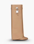 Black Vegan Leather Knee High Boots for Women – Elegant, Comfortable Fashion Footwear 12