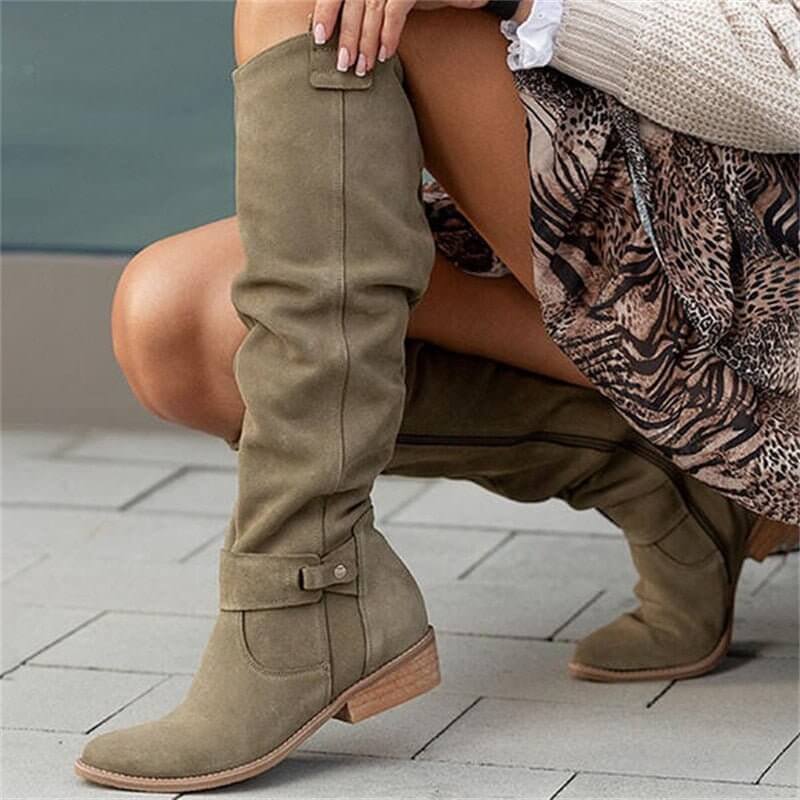 Black Winter Boots for Women – Stylish Ladies' Casual Footwear, Comfortable Fit, Durable Design 2