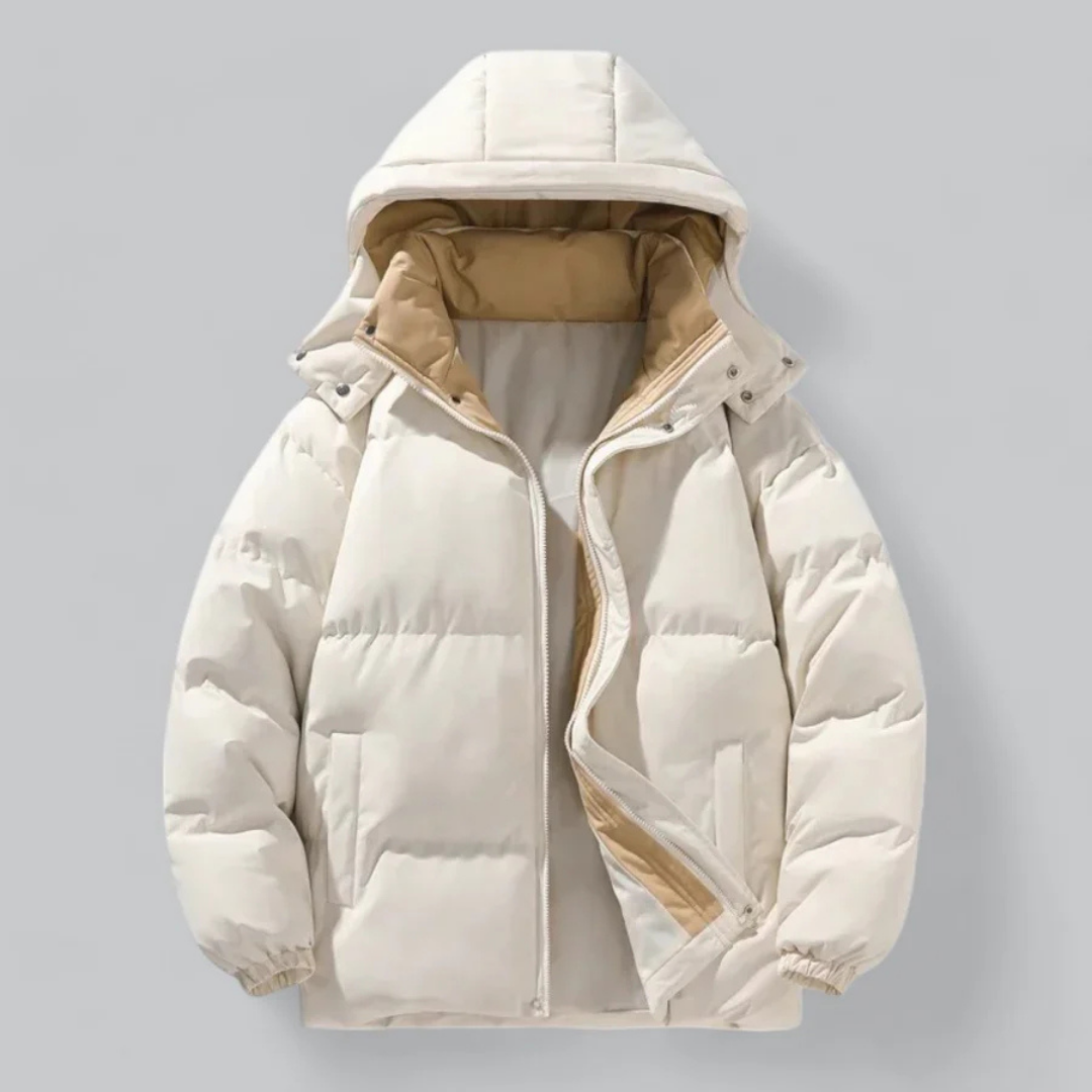 Blake | Stylish Men’s Warm Puffer Jacket with Hood for Winter 2