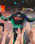 Boys Realistic Halloween Racing Costume Set | Long Sleeve Jumpsuit 3