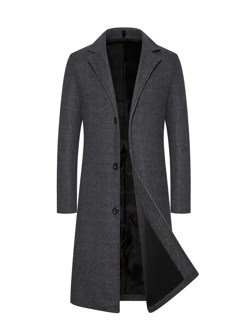 Bramwell | Classic Men’s Long Coat with Timeless Modern Appeal 1
