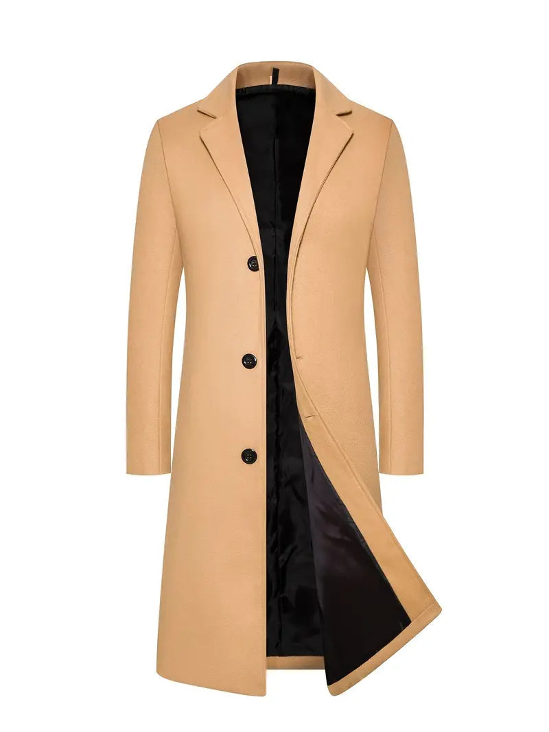 Bramwell | Classic Men’s Long Coat with Timeless Modern Appeal 2
