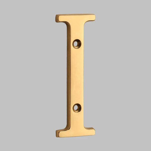 BrassHaus | Solid Brass Modern House Numbers 8