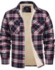 Braylen | Checkered Winter Coat for Men with Plush Lining 2