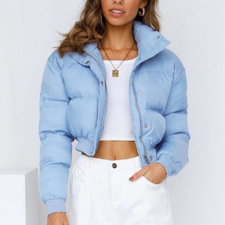 Brielle | Cozy Women’s Winter Short Puffer Jacket with Hood 2