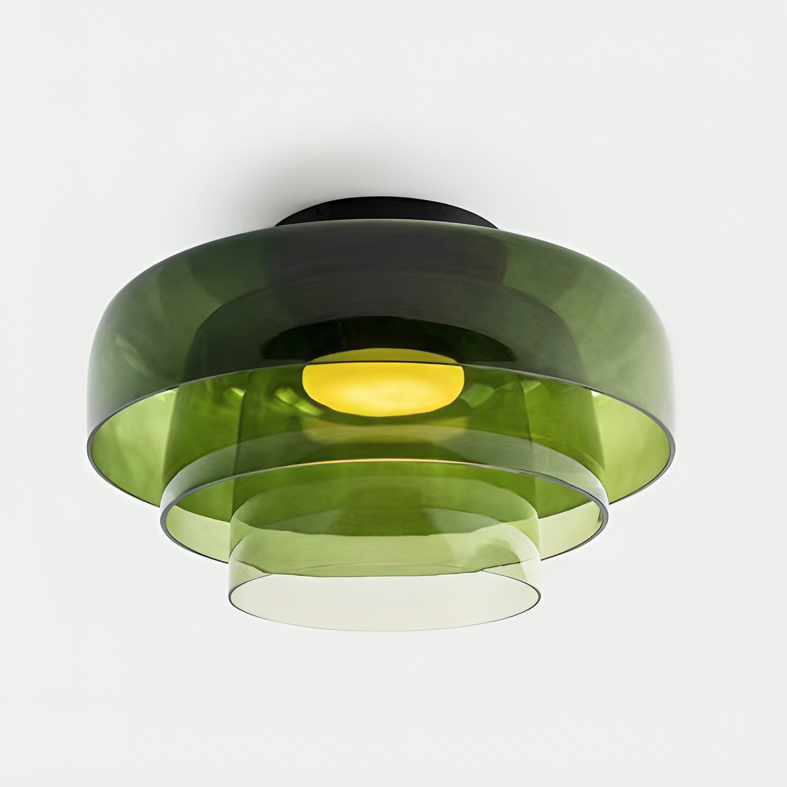 Brilora | Modern Scandinavian Bauhaus Glass Layered Pendant Lamp 10