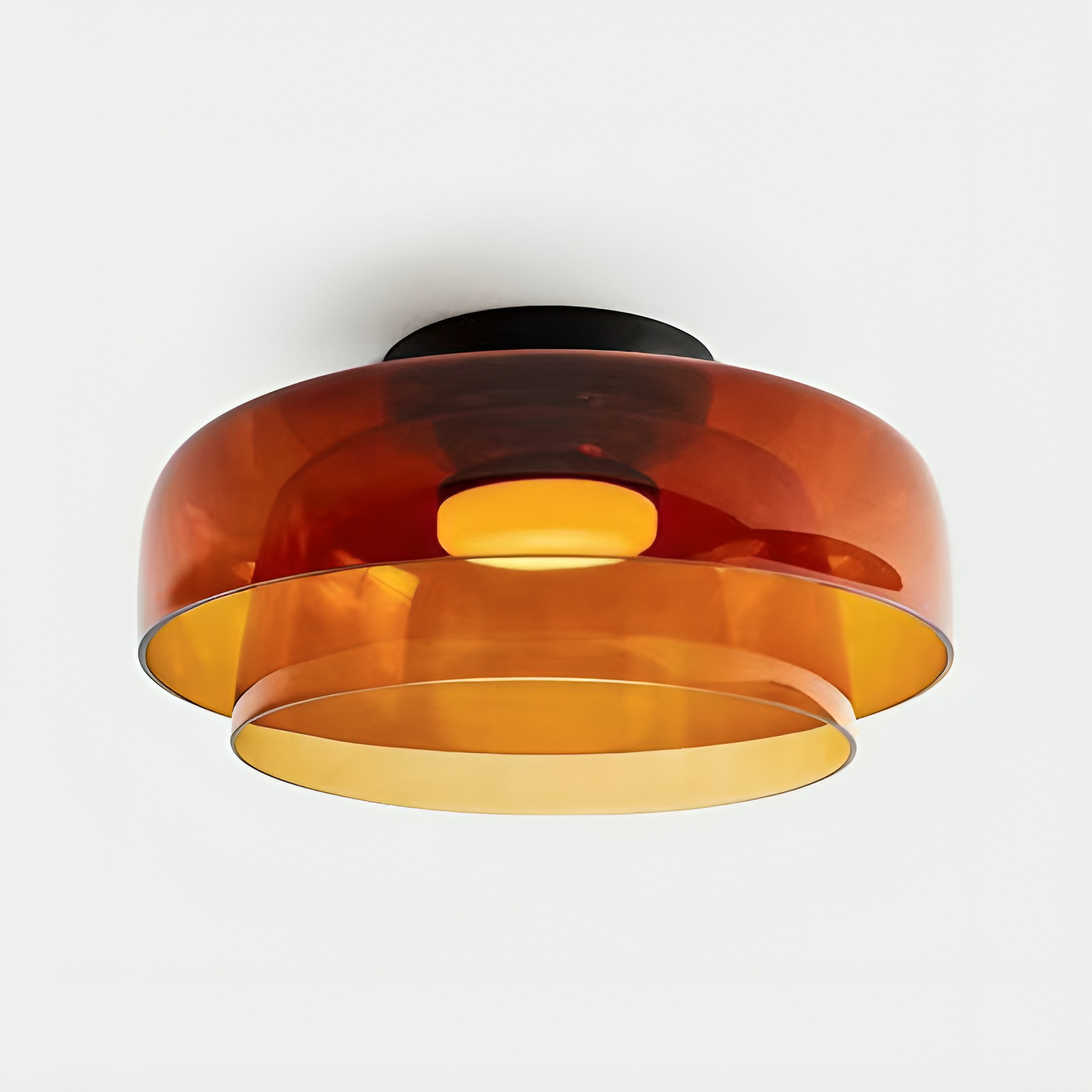 Brilora | Modern Scandinavian Bauhaus Glass Layered Pendant Lamp 12