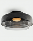 Brilora | Modern Scandinavian Bauhaus Glass Layered Pendant Lamp 9