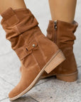 Brown Suede Ankle Boots for Women – Comfortable High-Quality Everyday Footwear 2
