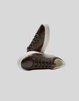 Ethan | Elegant Brown Leather Oxford Sneakers 4
