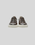 Ethan | Elegant Brown Leather Oxford Sneakers 2