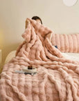 BubbleLux | Cozy Versatile Tie Dye Winter Throw Blanket 1