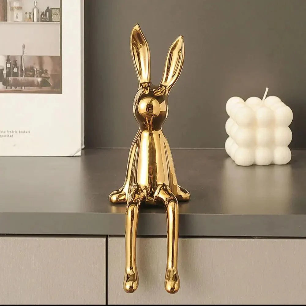 BunnyElegance - Stylish Rabbit Ornament 0