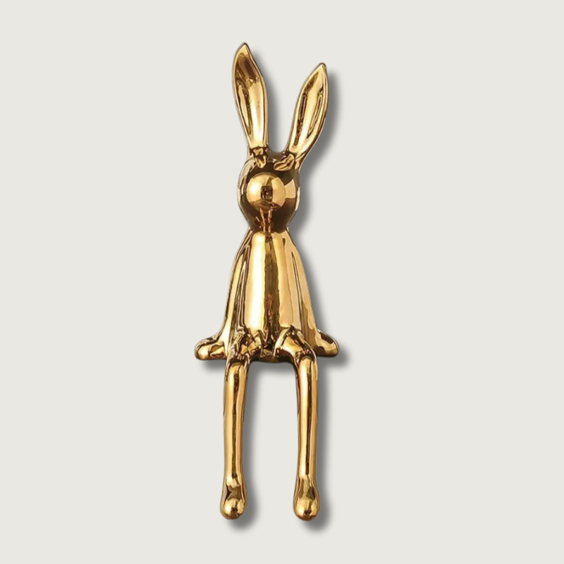 BunnyElegance - Stylish Rabbit Ornament 1