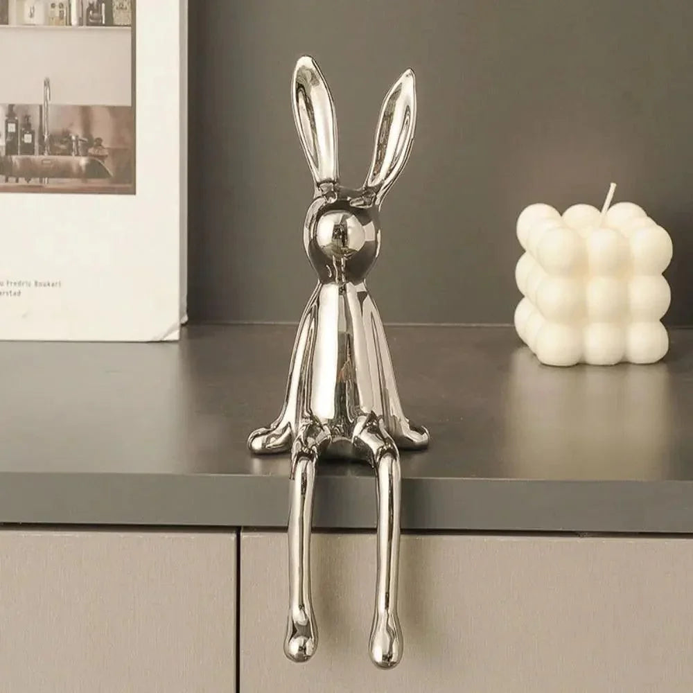 BunnyElegance - Stylish Rabbit Ornament 5