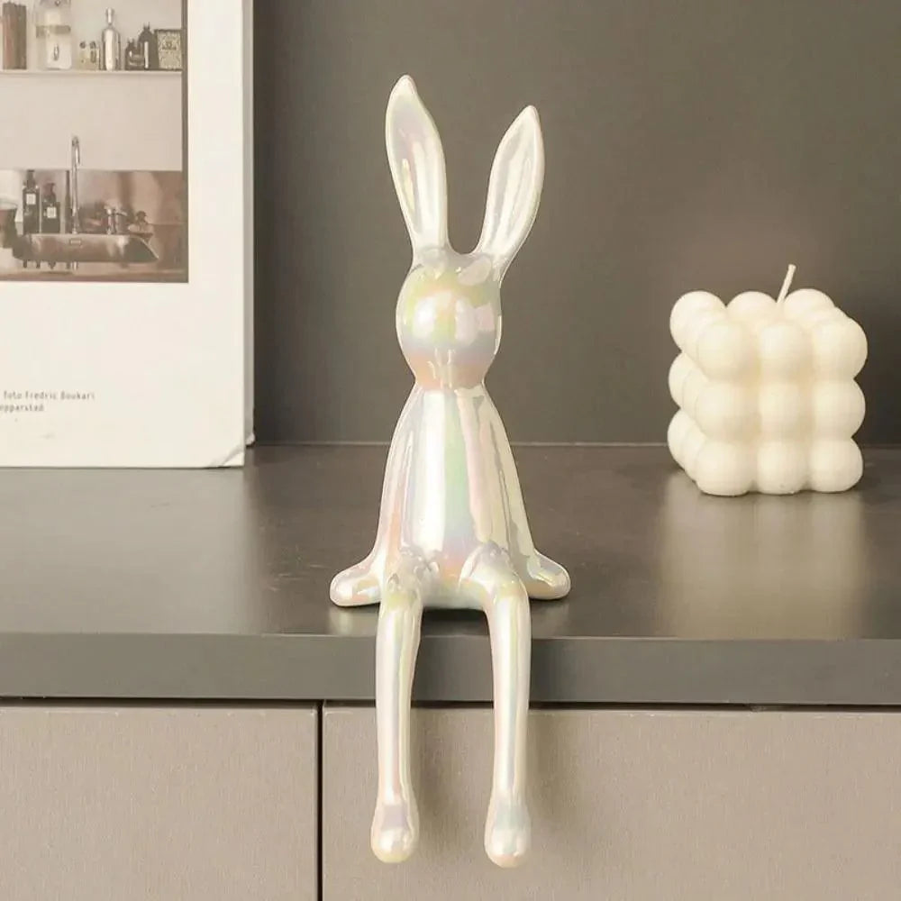 BunnyElegance - Stylish Rabbit Ornament 6