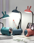 BunnyGlow | Creative Bunny Touch Lamp with Pen Holder & USB Charging 0