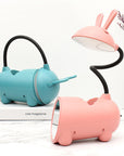 BunnyGlow | Creative Bunny Touch Lamp with Pen Holder & USB Charging 5