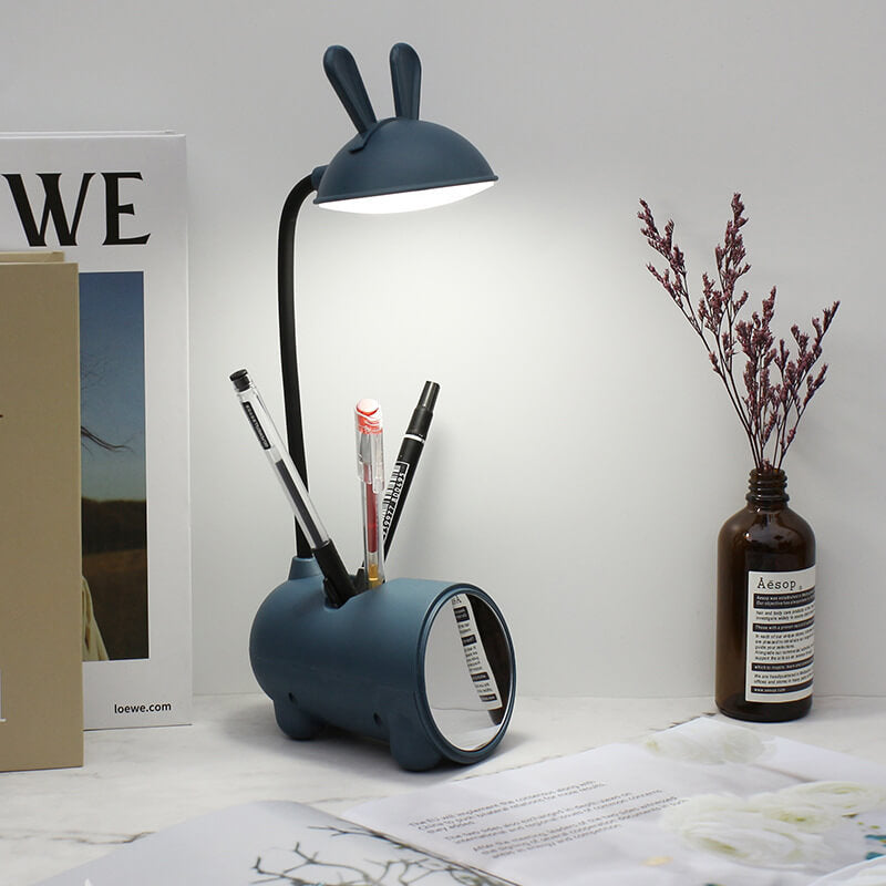 BunnyGlow | Creative Bunny Touch Lamp with Pen Holder &amp; USB Charging 7