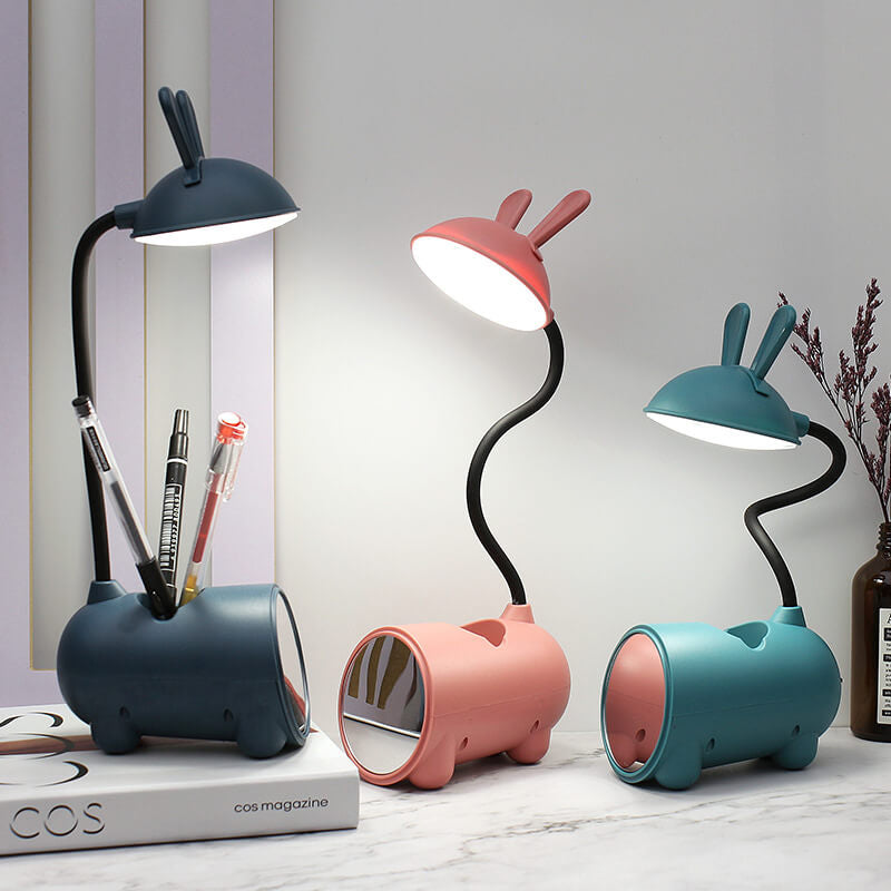 BunnyGlow | Creative Bunny Touch Lamp with Pen Holder &amp; USB Charging 8