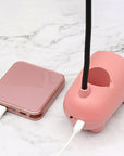 BunnyGlow | Playful Rechargeable Table Lamp with Pen Holder and Touch Control 6