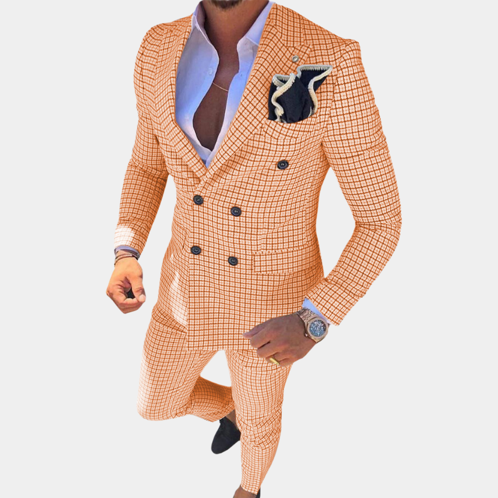 Variant image for Quennel - Stylish Two-Piece Men's Suit for All Seasons, Comfortable Fabric-13