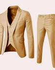 Mart - Men's Black Suit Set with Tailored Blazer & Pants for Weddings-1