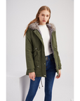 Caira | Women's Warm Hooded Parka Winter Jacket 2