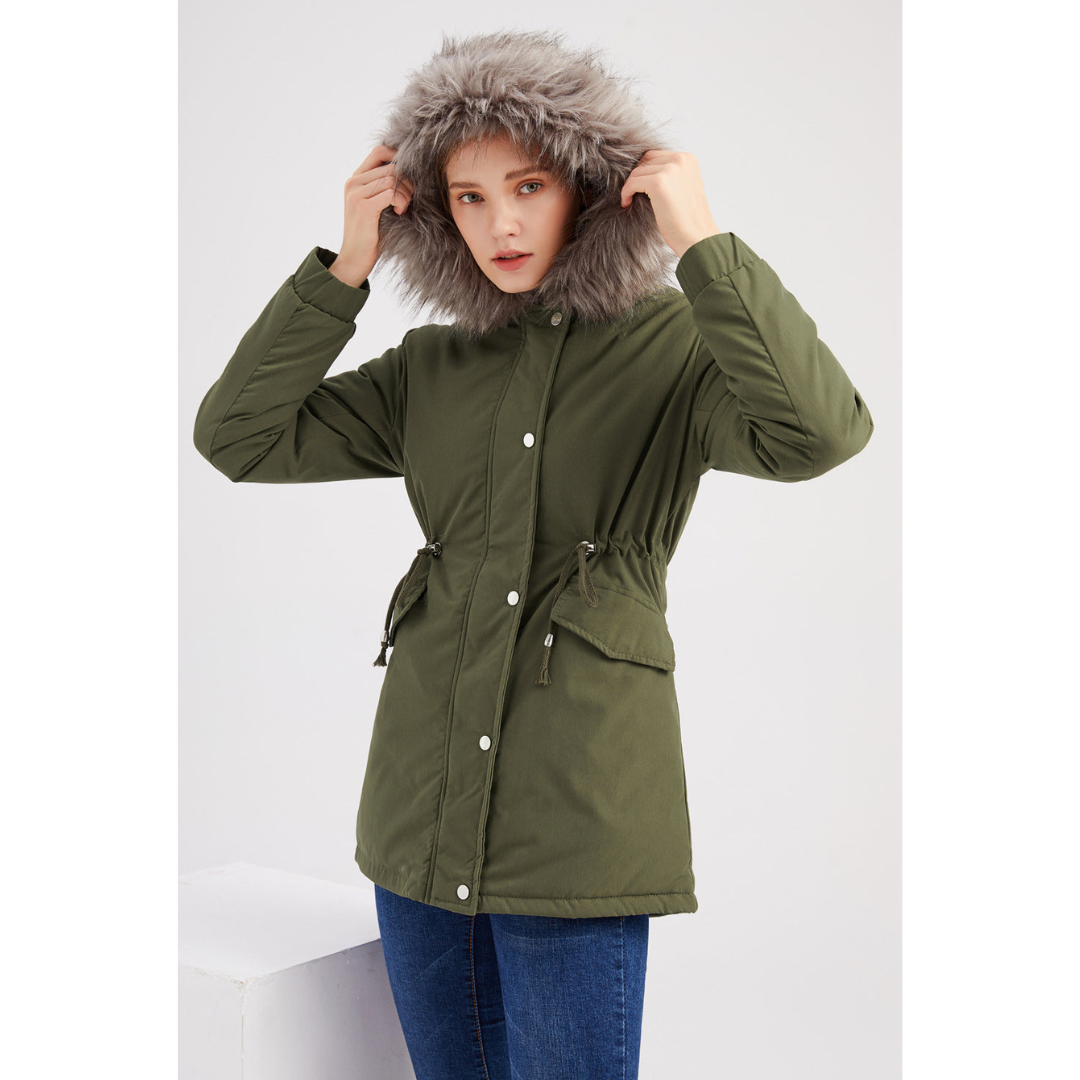 Caira | Women's Warm Hooded Parka Winter Jacket 3
