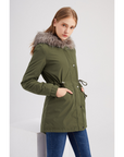 Caira | Women's Warm Hooded Parka Winter Jacket 4