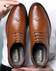 Calfskin Charmer | Elegant Comfortable Men's Dress Shoes for All Occasions 1