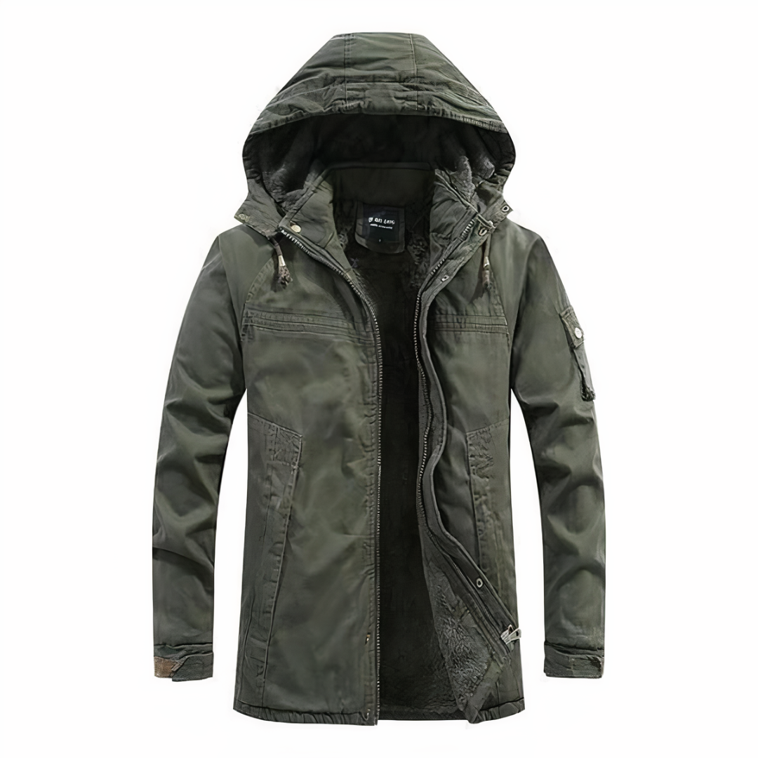 Callan | Men’s Hooded Winter Jacket for Outdoor Protection 0