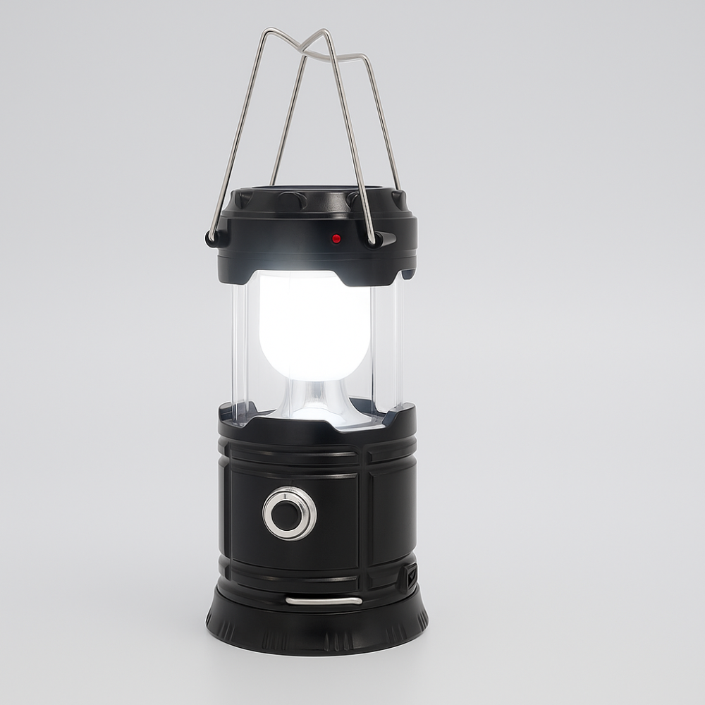 CampBright | Solar Rechargeable LED Lantern for Outdoor Adventures 0