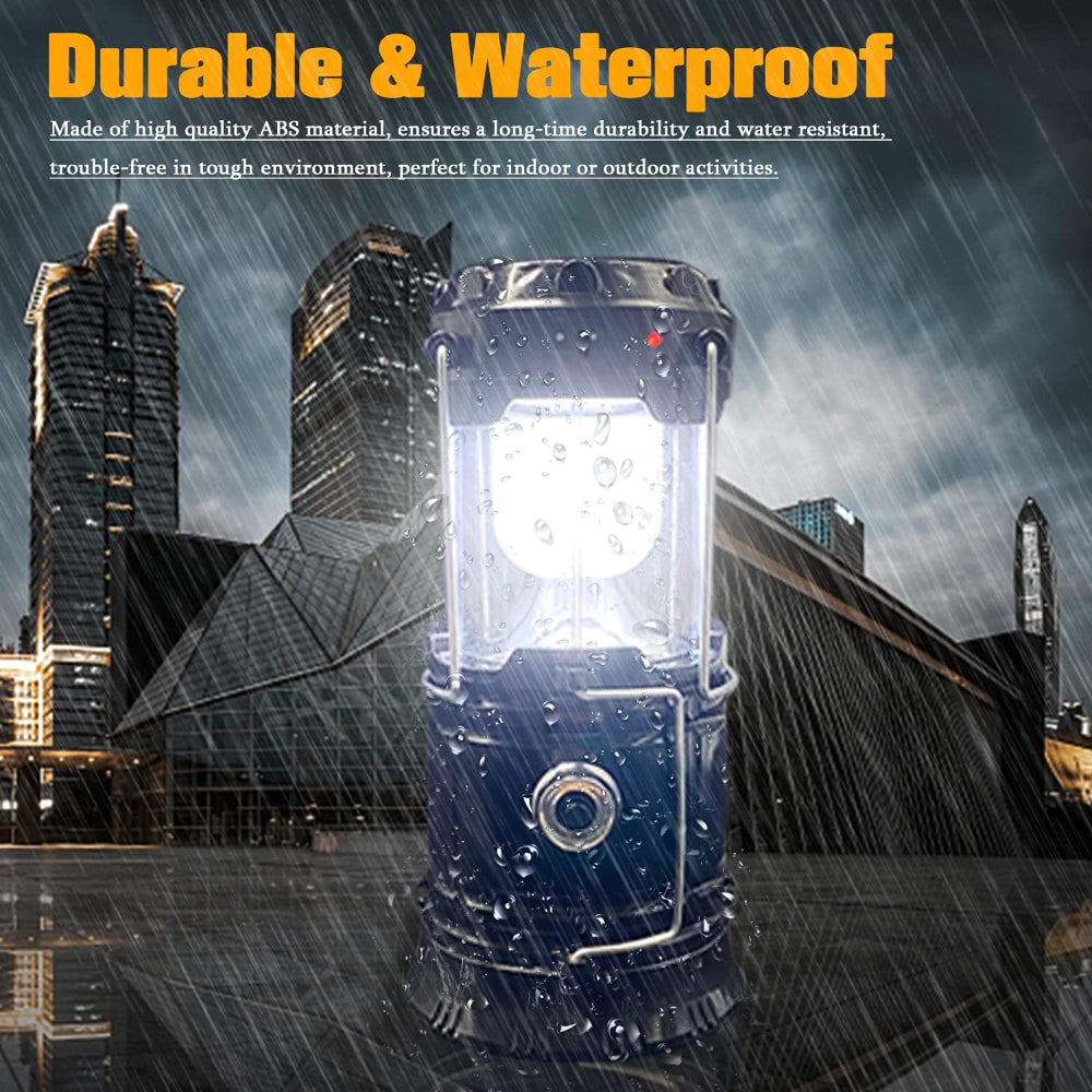 CampBright | Solar Rechargeable LED Lantern for Outdoor Adventures 2