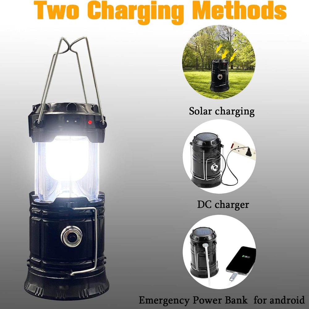 CampBright | Solar Rechargeable LED Lantern for Outdoor Adventures 4