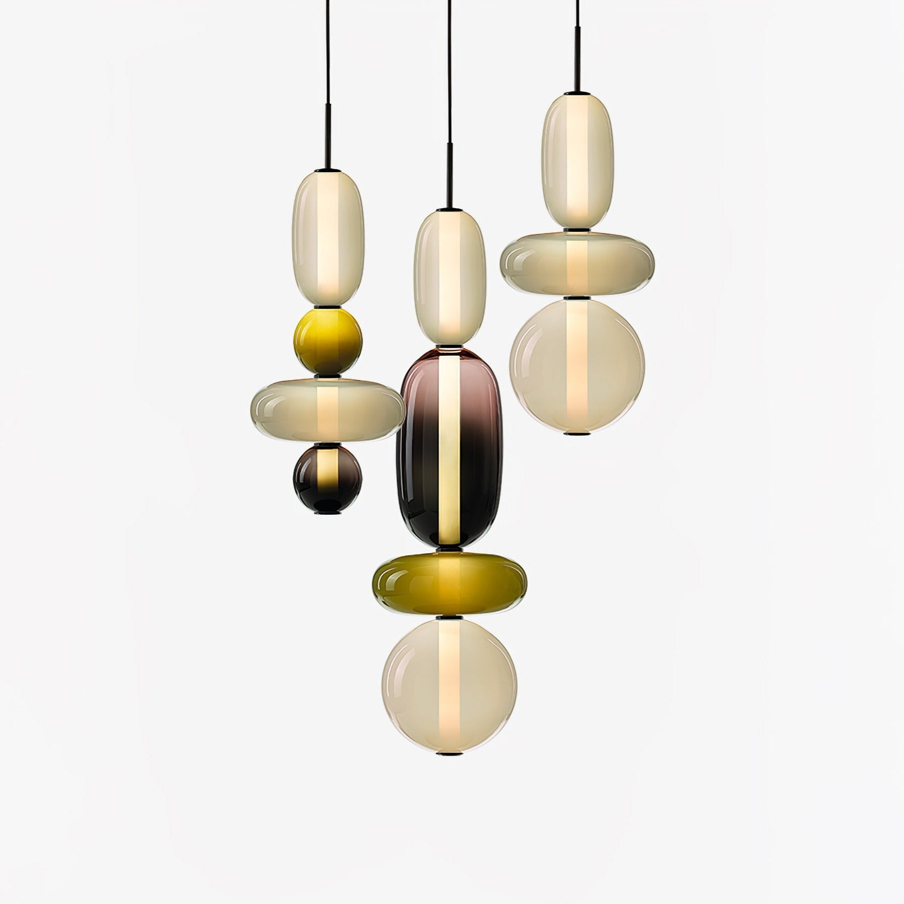 LumiClear – Eleganter Glasanhänger mit transparenter Brillanz