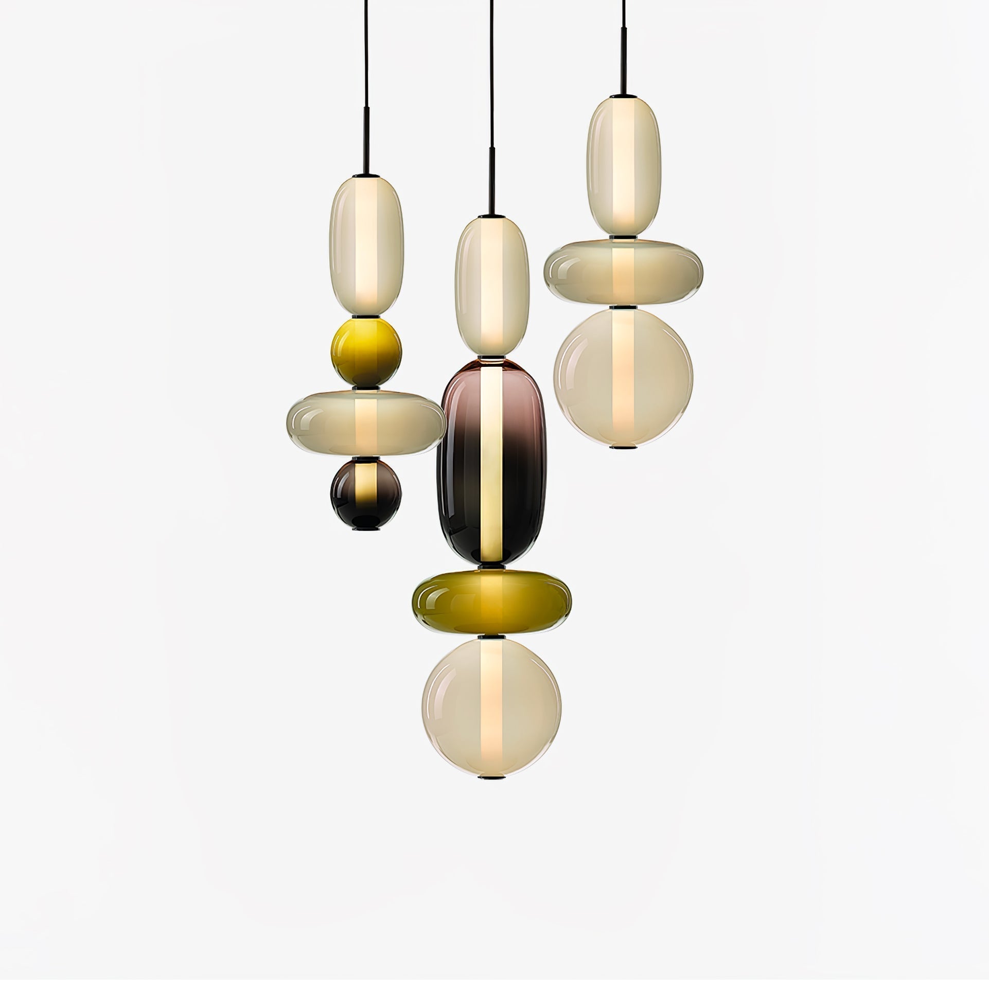 LumiClear – Eleganter Glasanhänger mit transparenter Brillanz