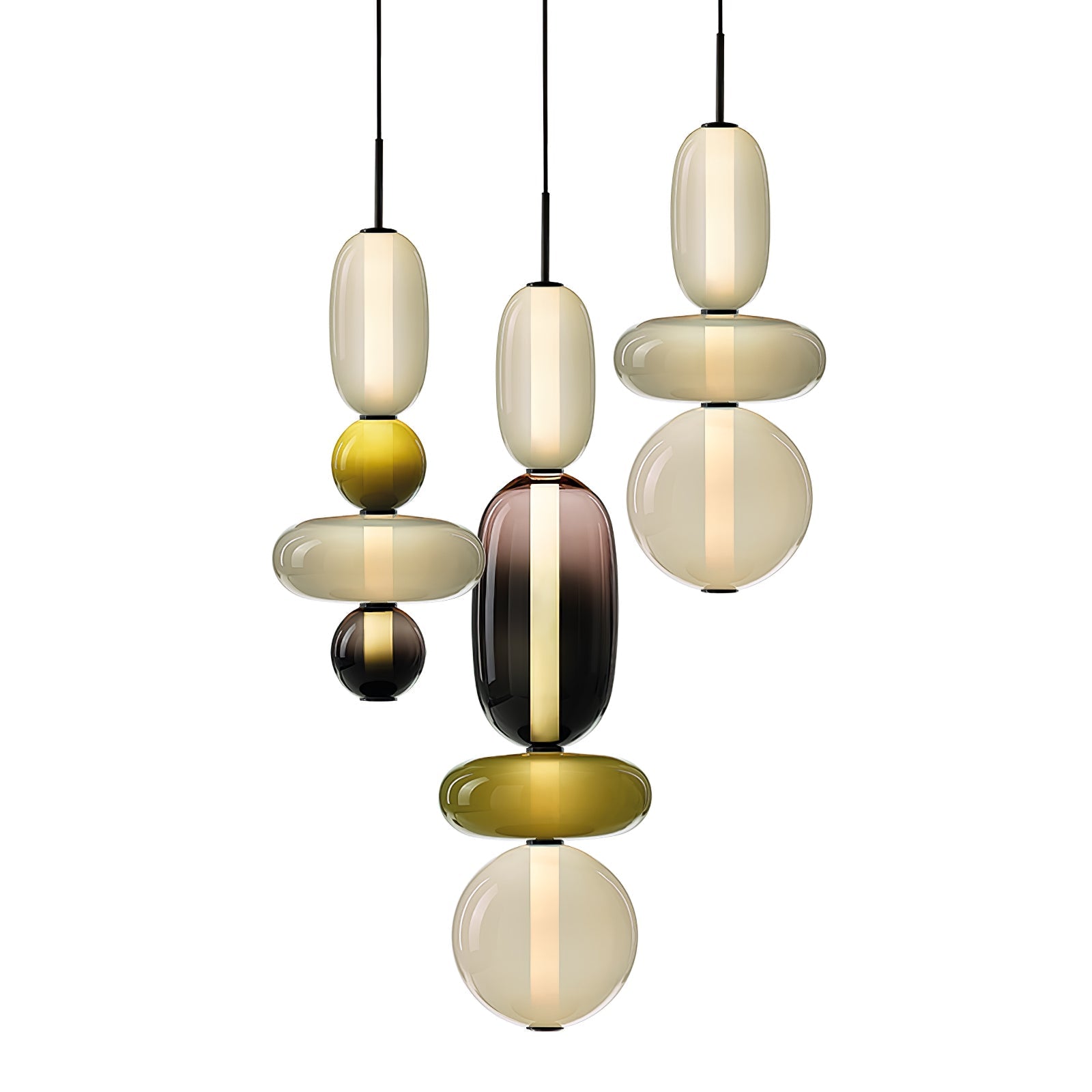 LumiClear – Eleganter Glasanhänger mit transparenter Brillanz