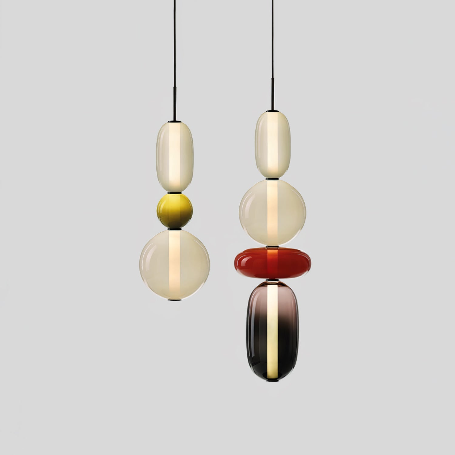 LumiClear – Eleganter Glasanhänger mit transparenter Brillanz