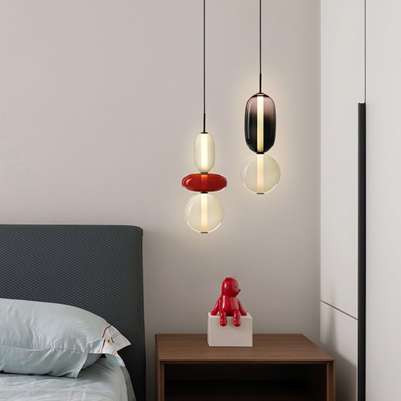 LumiClear – Eleganter Glasanhänger mit transparenter Brillanz
