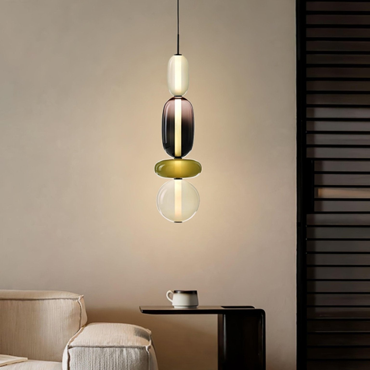LumiClear – Eleganter Glasanhänger mit transparenter Brillanz